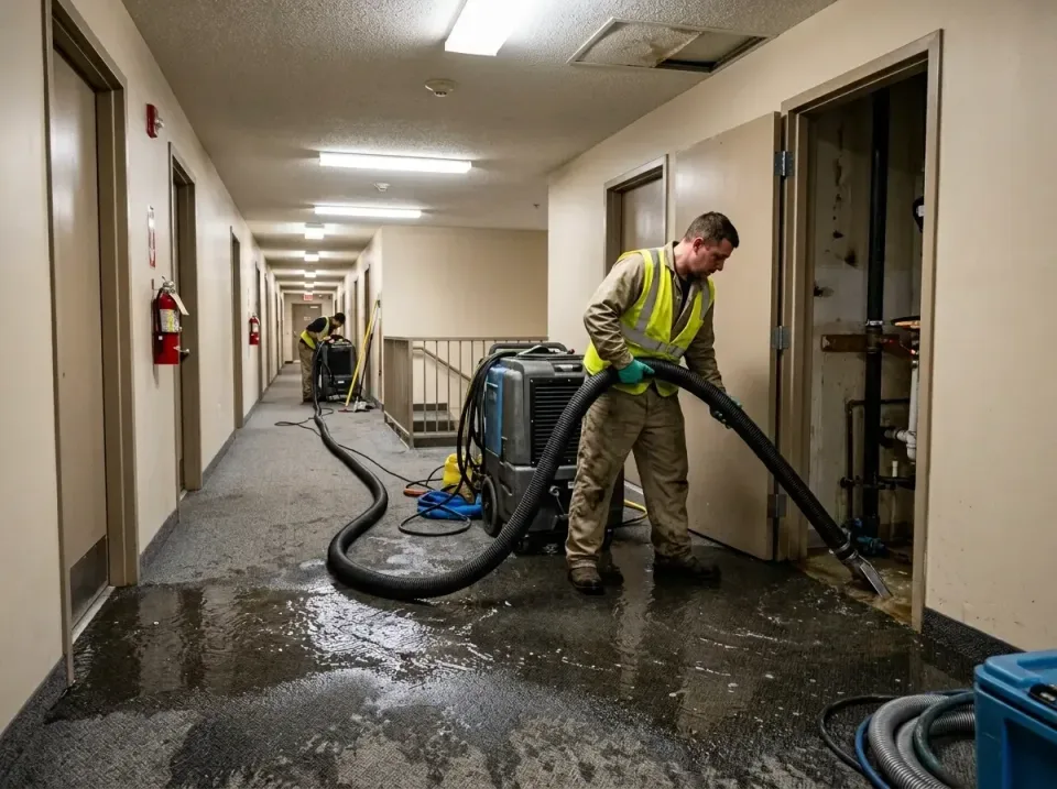 multi-unit-apartment-hallway-f-005 — frequently asked questions, Emergency Burst Pipe Water Extraction & Removal in Howard,…